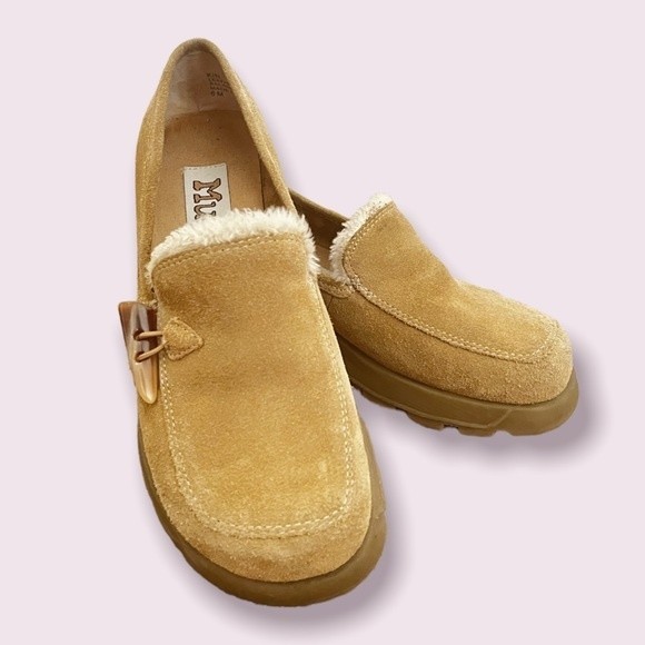 Tan Suede Women's Loafers - Picture 5 of 10